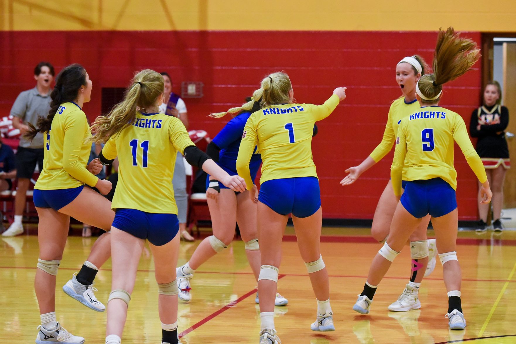 Borgia at Incarnate Word girls volleyball